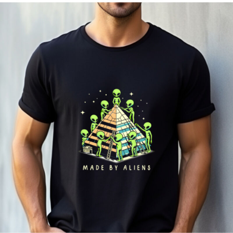  Men's T-Shirt Made By Aliens Thumbnail